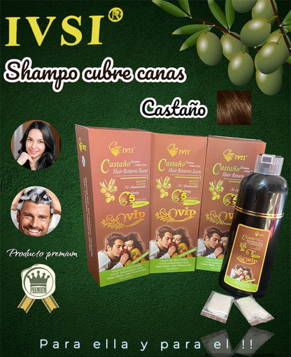 SHAMPOO CUBRE CANAS FRASCO DE 400ML