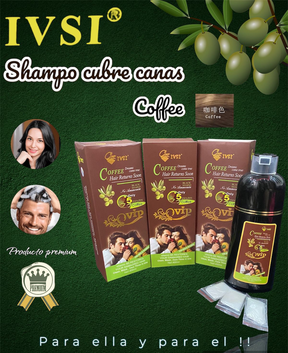 SHAMPOO CUBRE CANAS FRASCO DE 400ML